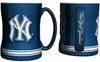 MLB NY Yankees 14oz. Sculpted Relief Mug - Pro League Sports Collectibles Inc.