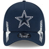 Dallas Cowboys 2021 New Era NFL Sideline Home Navy 39THIRTY Flex Hat - Pro League Sports Collectibles Inc.
