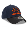 Chicago Bears 2021 New Era NFL Sideline Road Navy/Black 39THIRTY Flex Hat - Pro League Sports Collectibles Inc.
