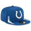 Indianapolis Colts New Era 2021 Sideline Home 9Fifty Snapback Hat - Pro League Sports Collectibles Inc.