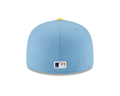 Milwaukee Brewers New Era Powder Blue 2022 City Connect Authentic Collection On-Field 59FIFTY Fitted Hat - Pro League Sports Collectibles Inc.