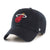 Miami Heat Black Clean Up '47 Brand Adjustable Hat