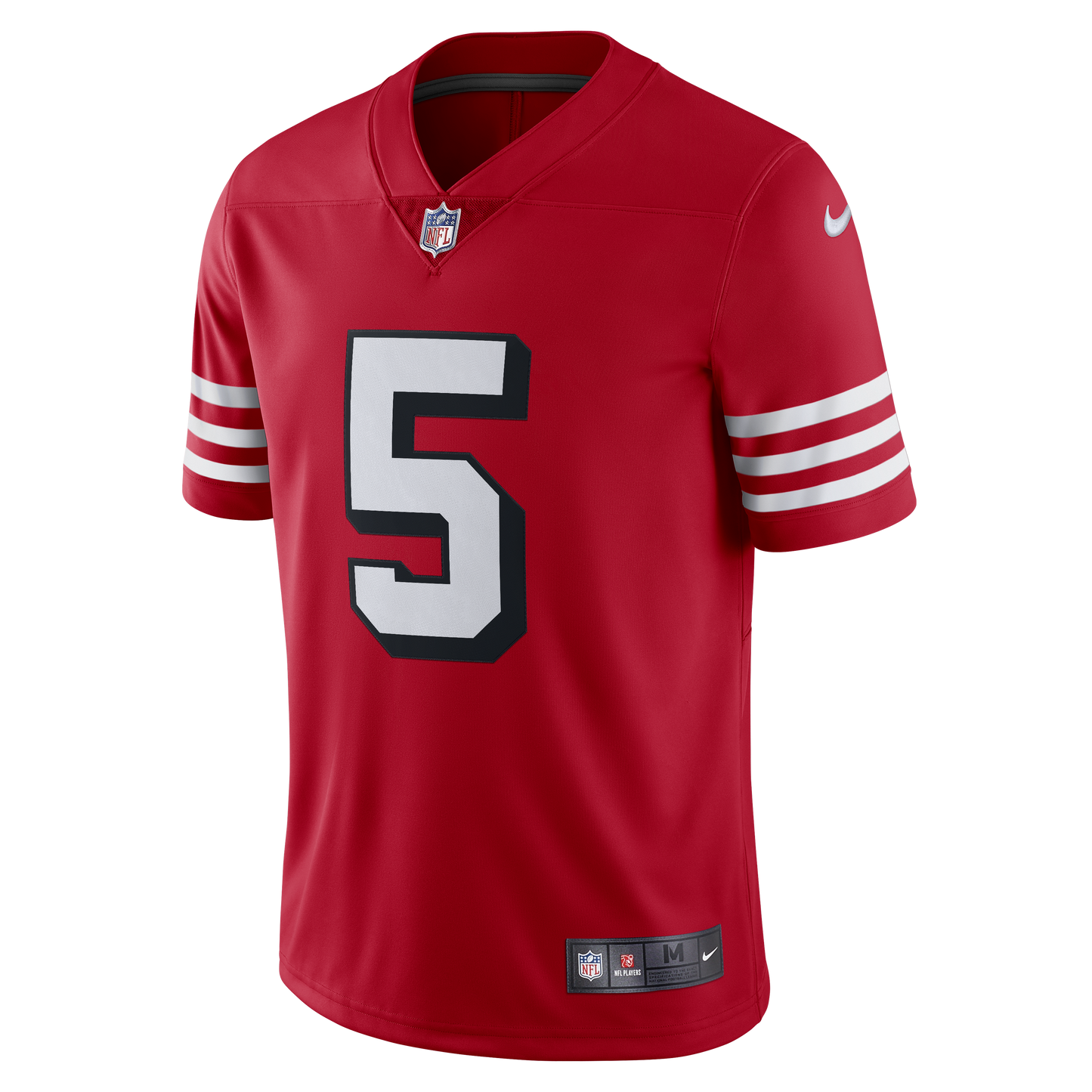 Trey Lance San Francisco 49ers Red Alternate Nike Vapor Limited Jersey - Pro League Sports Collectibles Inc.