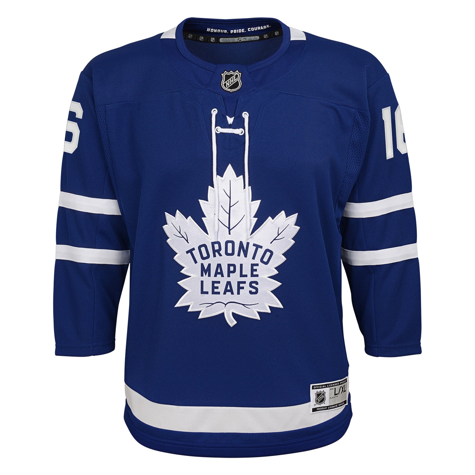 Youth Toronto Maple Leafs Mitch Marner #16 Home Replica Jersey