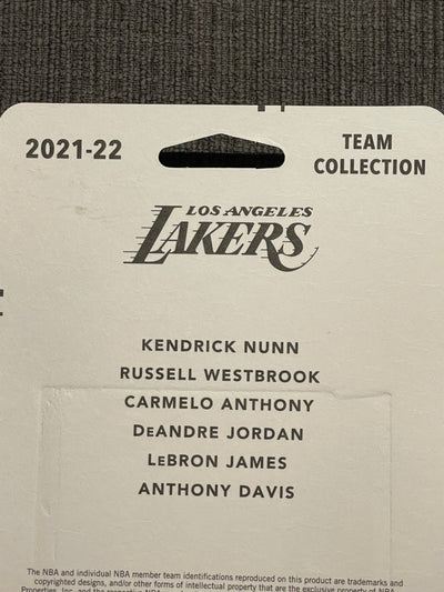 PANINI NBA Hoops 2021-22 Los Angeles Lakers Team Set - Pro League Sports Collectibles Inc.