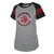 Women’s Toronto Raptors 47 Brand Grey Flip Raglan T-Shirt