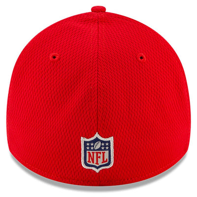 Kansas City Chiefs 2021 New Era NFL Sideline Road Red 39THIRTY Flex Hat - Pro League Sports Collectibles Inc.