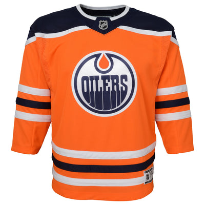 Youth Edmonton Oilers Home Replica Jersey - Pro League Sports Collectibles Inc.