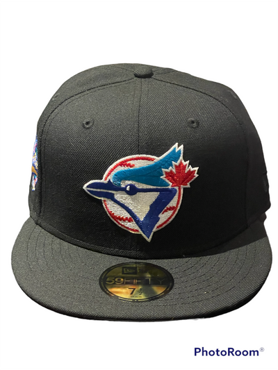 Toronto Blue Jays 1993 World Series Authentic Cooperstown Collection 59FIFTY Fitted Hat- Black - Pro League Sports Collectibles Inc.
