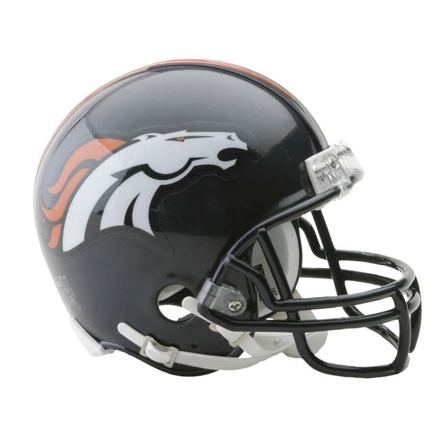NFL Denver Broncos Mini VSR4 Alternate Helmet - Pro League Sports Collectibles Inc.