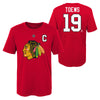 Youth Chicago Blackhawks Toews T-Shirt - Pro League Sports Collectibles Inc.
