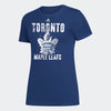 Women’s Toronto Maple Leafs Adidas Navy Pixel Logo T-Shirt - Pro League Sports Collectibles Inc.