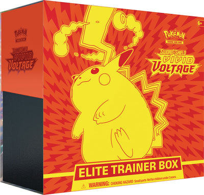 Pokémon TCG: Sword & Shield—Vivid Voltage Elite Trainer Box - Pro League Sports Collectibles Inc.
