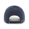 Indiana Pacers Navy NBA 47 Brand Clean Up Adjustable Buckle Back Hat - Pro League Sports Collectibles Inc.