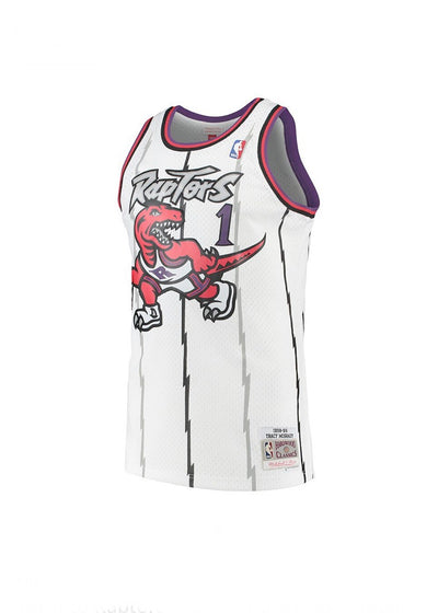 Tracy McGrady Toronto Raptors 1998-99 White Mitchell & Ness Swingman Jersey - Pro League Sports Collectibles Inc.