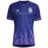 Argentina National Team World Cup Adidas 2022 Blue Away Replica Stadium Jersey - Pro League Sports Collectibles Inc.