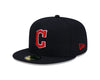 Cleveland Guardians New Era Navy Authentic Collection On-Field Road 59FIFTY Fitted Hat - Pro League Sports Collectibles Inc.