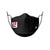 New York Giants New Era Black On-Field Face Cover Mask