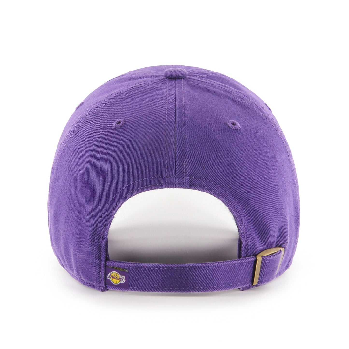 Los Angeles Lakers Purple NBA 47 Brand Clean Up Adjustable Buckle Back Hat - Pro League Sports Collectibles Inc.