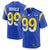 Aaron Donald #99 Los Angeles Rams Super Bowl LVI Patch Royal Nike Game Finished Jersey