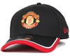 Manchester United Black/Red New Era 39Thirty FlexFit - Pro League Sports Collectibles Inc.