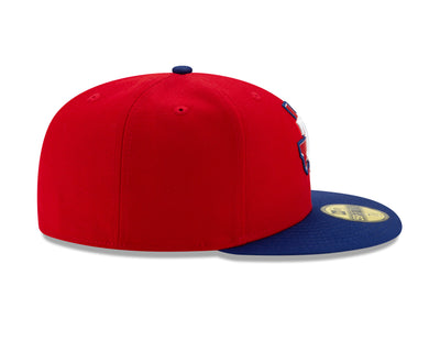 Texas Rangers Red/Royal New Alternate 3 Authentic Collection On-Field New Era - 59FIFTY Fitted Hat - Pro League Sports Collectibles Inc.