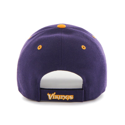 Minnesota Vikings Purple 47 Brand MVP Basic Adjustable Hat - Pro League Sports Collectibles Inc.