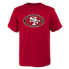 Youth San Francisco 49ers Primary Logo T-shirt - Pro League Sports Collectibles Inc.