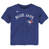 Toddler Toronto Blue Jays George Springer #4 Nike Royal Blue Name & Number T-Shirt - Pro League Sports Collectibles Inc.