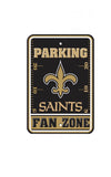 New Orleans Saints Sports Vault Parking Fan Zone Sign - Pro League Sports Collectibles Inc.