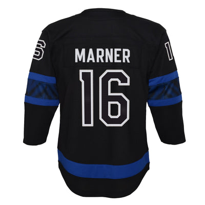 Toddler Toronto Maple Leafs Mitchell Marner #16 Alternate Premier Reversible Jersey - Flip - Pro League Sports Collectibles Inc.