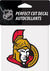 Ottawa Senators 4X4 NHL Wincraft Decal