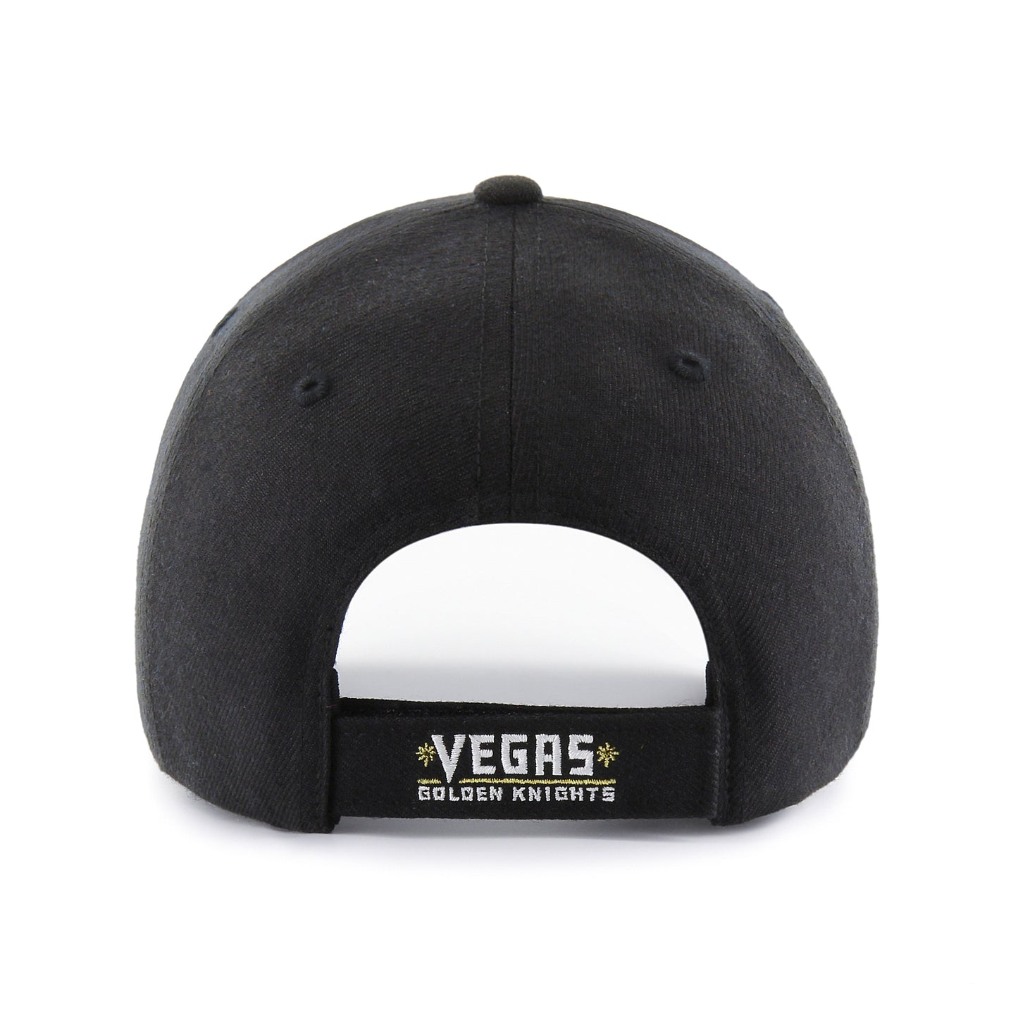Vegas Knights Black 47 Brand MVP Basic Adjustable Hat - Pro League Sports Collectibles Inc.