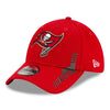 Tampa Bay Buccaneers 2021 New Era NFL Sideline Home Red 39THIRTY Flex Hat - Pro League Sports Collectibles Inc.