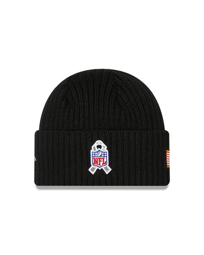 Los Angeles Chargers New Era Salute To Service 2022 Sport Cuffed Knit Hat - Pro League Sports Collectibles Inc.