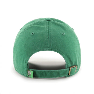 Boston Celtics Green NBA 47 Brand Clean Up Adjustable Buckle Back Hat - Pro League Sports Collectibles Inc.