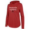 Women’s Toronto Raptors 47 Brand Red Club Hoodie Long Sleeve Shirt - Pro League Sports Collectibles Inc.