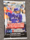 Topps Stadium Club Baseball 2020 - 8 Cards Per Pack - Pro League Sports Collectibles Inc.