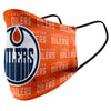 Edmonton Oilers Wallpaper NHL Face Mask Cover - Pro League Sports Collectibles Inc.