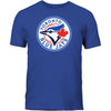 Toddler Toronto Blue Jays Logo Bulletin T-Shirt - Pro League Sports Collectibles Inc.