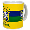 Brasil CBF Official 11oz Ceramic Coffee Mug - Pro League Sports Collectibles Inc.