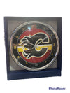 Calgary Flames WinCraft NHL Chrome Clock - Pro League Sports Collectibles Inc.