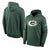 Green Bay Packers Nike Fan Gear Primary Logo Performance - Pullover Hoodie