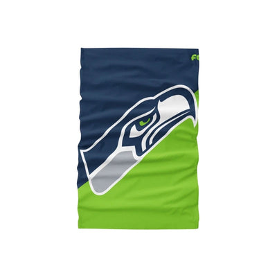 Seattle Seahawks Big Logo FOCO NFL Face Mask Gaiter Scarf - Pro League Sports Collectibles Inc.