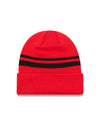 Kansas City Chiefs Primary Logo New Era Red Black - Cuffed Knit Toque - Pro League Sports Collectibles Inc.