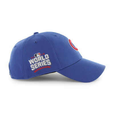 Chicago Cubs 2016 World Series Patch 47 Brand MVP Snapback Hat - Pro League Sports Collectibles Inc.