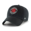 Toronto Raptors New Red Logo NBA 47 Brand Clean Up Adjustable Buckle Back Hat - Pro League Sports Collectibles Inc.