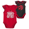 Infant Toronto Raptors Girls Shining All-Star 2-Piece Creeper - Pro League Sports Collectibles Inc.