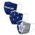 Youth Toronto Maple Leafs FOCO NHL Face Mask Covers 3 Pack