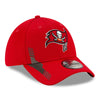 Tampa Bay Buccaneers 2021 New Era NFL Sideline Home Red 39THIRTY Flex Hat - Pro League Sports Collectibles Inc.
